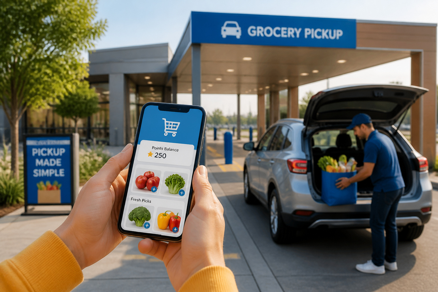 Achats de courses en ligne simplifies
