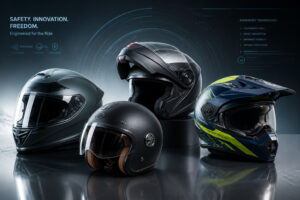 Casques de moto securite et style